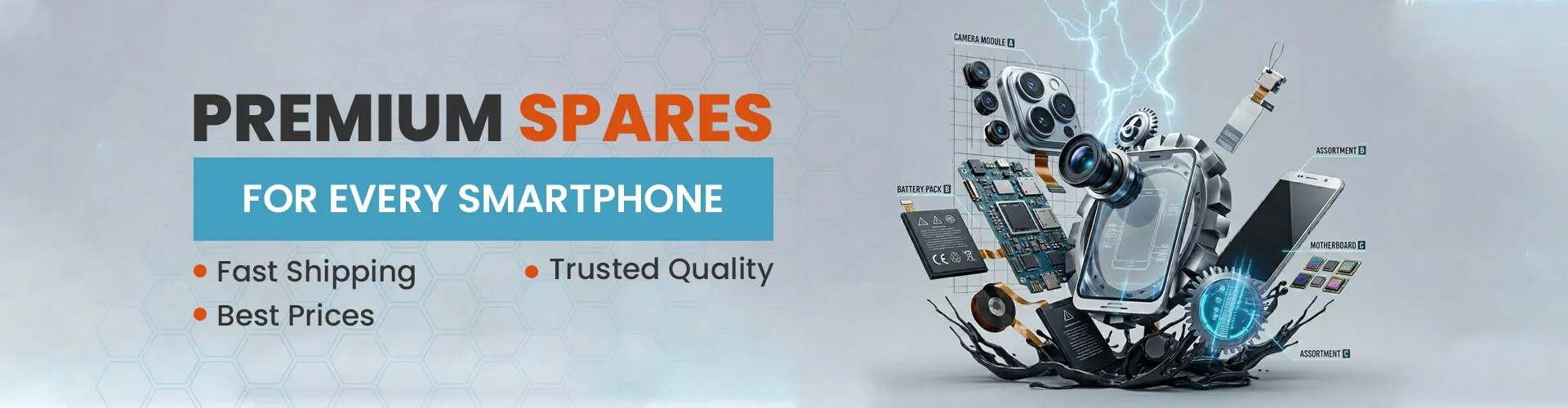 Fixtra Mobile Spare Parts Banner 1